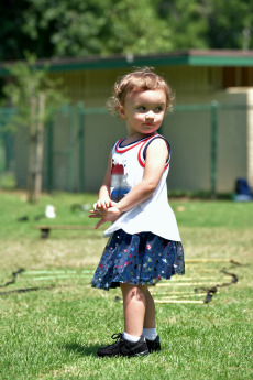 gallery/girl standing